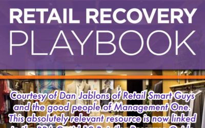 “Retail Recovery Playbook” – Courtesy of Retail Smart Guys and Management One