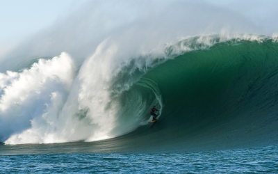 “Did Pete Mel Just Catch the Wave of the Decade at Maverick’s? Many in the channel say, “hell yeah!”” by Marcus Sanders via Surfline.com