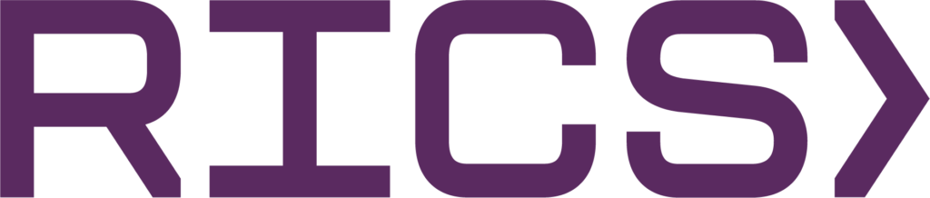 This image has an empty alt attribute; its file name is RICS-logo-full-plum@4x-1024x218.png