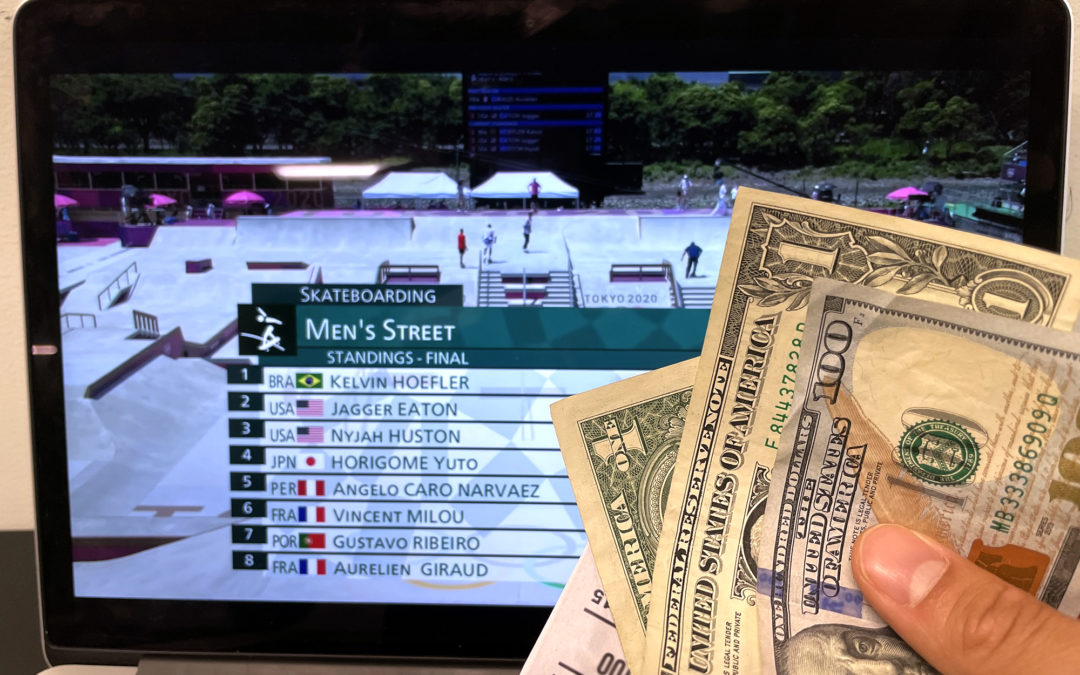 “WE ASKED A SPORTS GAMBLING EXPERT ABOUT BETTING ON OLYMPIC SKATEBOARDING” by Ian Michna via Jenkem Mag