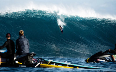 “The Big-Wave Season Officially Opens for Jaws and Nazaré” by Alexander Haro via The Inertia