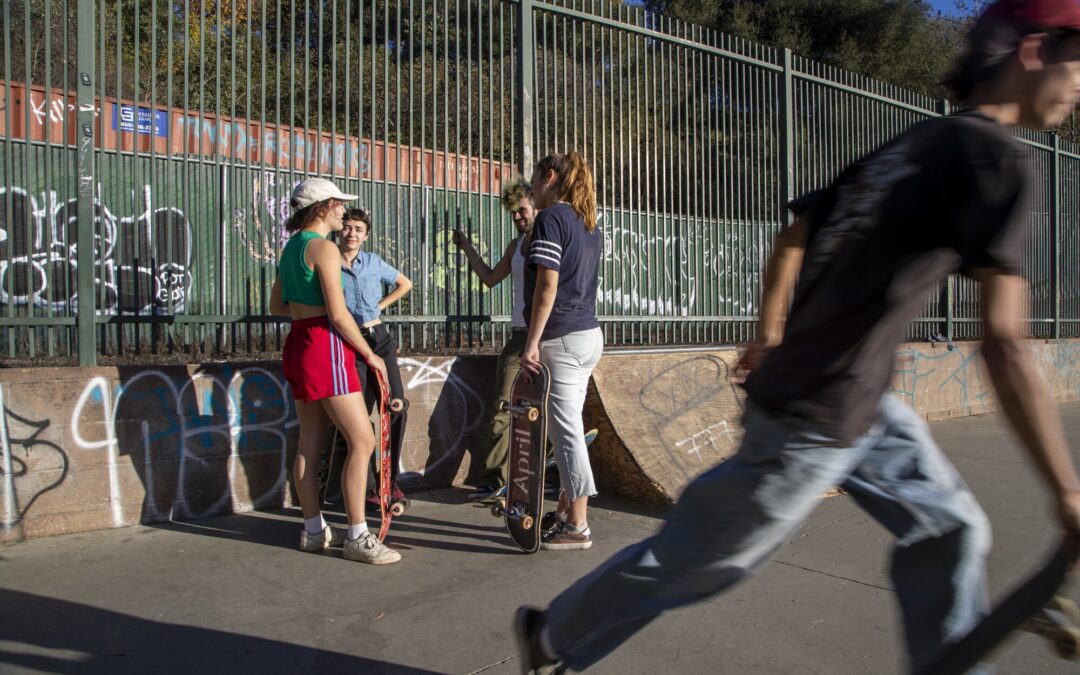 LA Times Skateboarders image