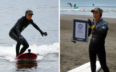 “89-Year-Old Man Crowned ‘World’s Oldest Surfer’” by Dashel Pierson via Surfer Magazine