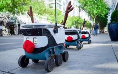 “Uber adds store pickup, reindeer robot delivery for the holidays” by Erin Cabrey via Retail Brew