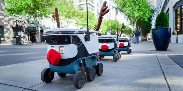 “Uber adds store pickup, reindeer robot delivery for the holidays” by Erin Cabrey via Retail Brew