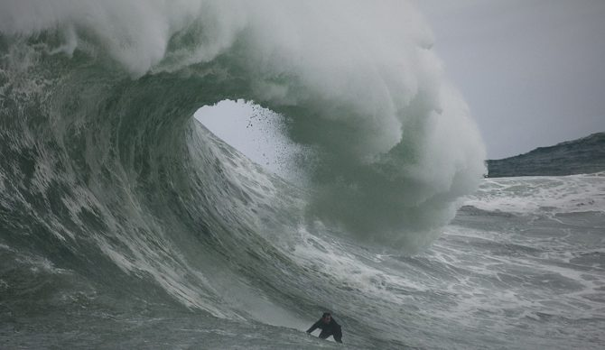 “Does Morocco Boast the Biggest Rideable Wave on Earth? This Group of Chargers Thinks So” by Ben Mondy via The Inertia