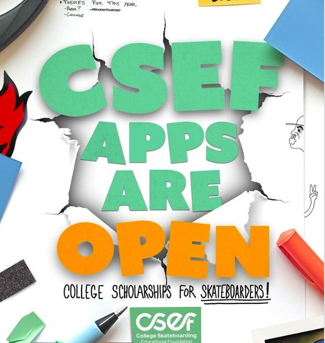 CSEF Scholarships are open