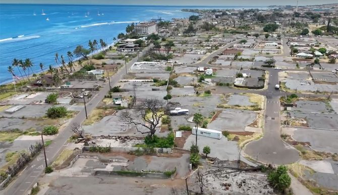 “Here’s What Lahaina Looks Like One Year After the Devastating Wildfires” by Alexander Haro via The Inertia