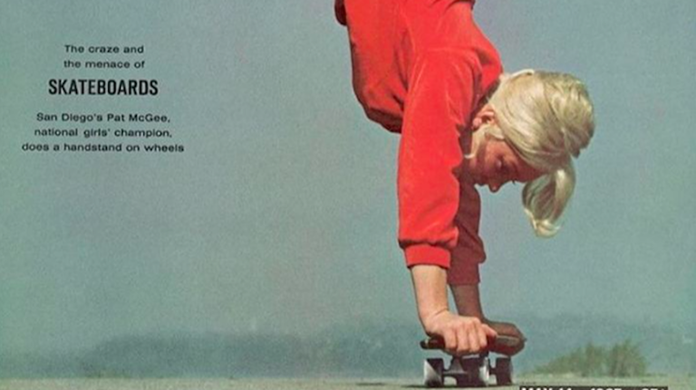 “Rest in Peace, Patti McGee: A True Skateboarding Icon (1945-2024)” by Brian Blakely via Transworld Skateboarding plus Skateboarding Hall of Fame archive chronicling the life and impact of this tremendous skateboarding legend