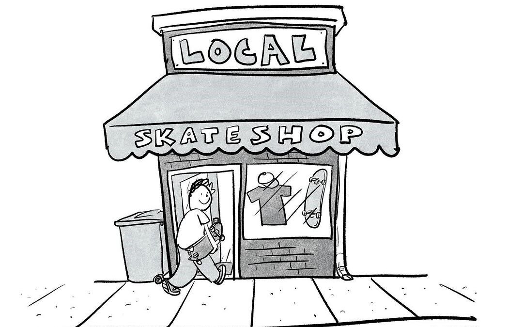 “5 Reasons To Shop at Your Local Skateshop” by Blair Alley via Transworld Skateboarding