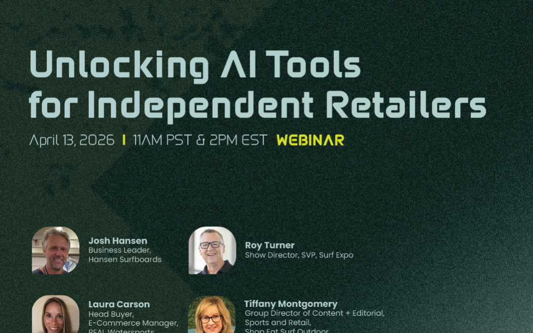 “Unlocking AI Tools for Independent Retailers” (including on-demand link to view) by Tiffany Montgomery via SES Outdoor
