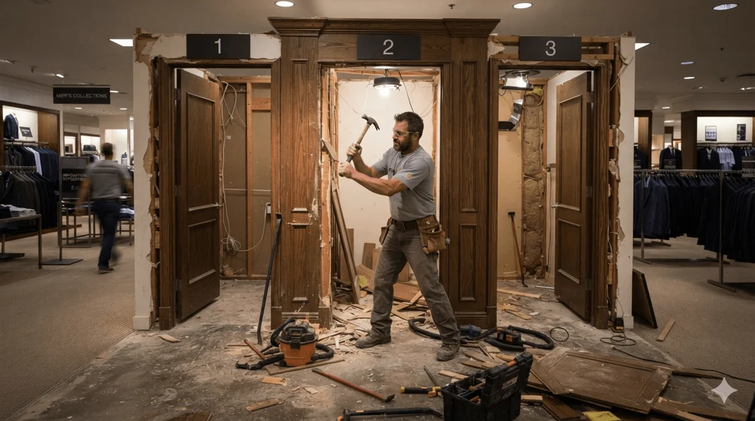 “Why Are Stores Closing Fitting Rooms?” by Bob Phibbs via The Retail Doctor Blog